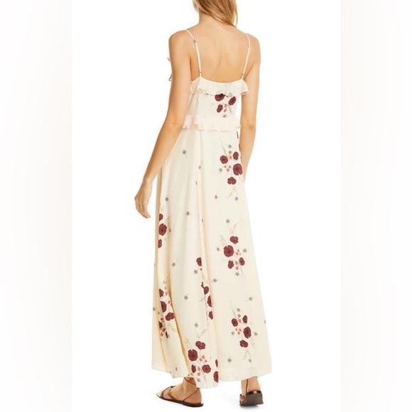 JOIE NWT Joie Cassiel Floral Ruffle Maxi Dress 6 - Picture 2 of 16